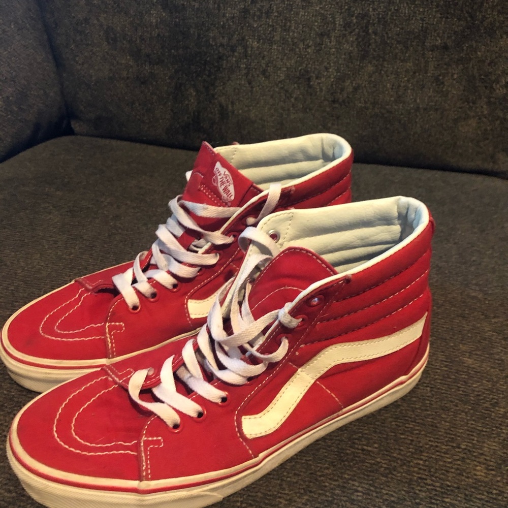 Red Vans - Picture 3 of 5